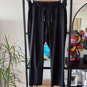 Lululemon On the Fly 7/8 Pant Black Mid Rise Full-On Luxtreme 27" Women’s 8
